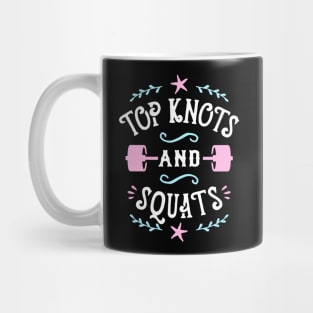 Top Knots And Squats Mug